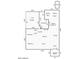 Detailed floor plan showcasing the layout of the home, including bedrooms, kitchen, and garage at 4112 N 4Th Ave, Phoenix, AZ 85013