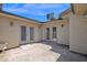 Enclosed patio with double doors leading inside, providing a private outdoor space at 4112 N 4Th Ave, Phoenix, AZ 85013