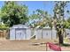 Exterior shot of two metal utility sheds in the back yard providing additional storage space and project potential at 8502 N 26Th Ave, Phoenix, AZ 85021