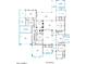 Detailed floor plan showcasing an expansive layout with a primary suite, gym, and multiple bedrooms at 11823 N 76Th Way, Scottsdale, AZ 85260