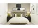 Well-designed bedroom with decorative lamps, sleek nightstands, and contemporary decor at 14930 W Buckskin Trl, Surprise, AZ 85387