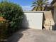 Backyard view featuring a storage shed at 1718 E Gaylon Dr, Tempe, AZ 85282