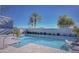 Inviting community pool area with lush landscaping and clear blue water at 1851 W Vermont Ave, Phoenix, AZ 85015