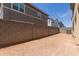 Private backyard with block wall offers room for a pool at 1857 W 22Nd Ave, Apache Junction, AZ 85120