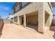 Rear exterior of home has covered patio and is ready for a pool at 1857 W 22Nd Ave, Apache Junction, AZ 85120