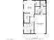 Floor plan depicts the home's bedroom and primary bedroom dimensions at 2315 N 52Nd St # 144, Phoenix, AZ 85008