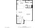 Floor plan depicts the home's kitchen, dining area, living room and hall dimensions at 2315 N 52Nd St # 144, Phoenix, AZ 85008