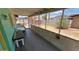 The enclosed patio offers views of the backyard at 2414 W Cholla St, Phoenix, AZ 85029