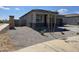 New single Gathering house featuring drought-resistant landscaping, a driveway, and a private fence at 25096 N 154Th Ln, Surprise, AZ 85387