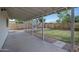 Backyard features a covered patio and desert landscaping at 2510 W Columbine Dr, Phoenix, AZ 85029