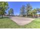 Well-maintained volleyball court in community park, ideal for sports and recreation at 2845 E Irwin Ave, Mesa, AZ 85204