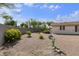 Minimal desert landscaped backyard, with low-maintenance gravel and decorative cacti at 3301 S Goldfield Rd # 1010, Apache Junction, AZ 85119