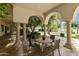 Enjoy the outdoors with this covered patio and beautiful columns with views of the landscape at 3301 S Goldfield Rd # 1010, Apache Junction, AZ 85119