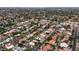 Birds-eye view of a home in a residential area marked with a red pin at 5438 E Lupine Ave, Scottsdale, AZ 85254