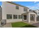 Backyard features a covered patio, artificial turf, and a privacy fence, perfect for outdoor living and entertaining at 6434 N 17Th St, Phoenix, AZ 85016