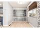 Bright dining area with built-in cabinets and natural light from the window at 7807 E Main St # Cc-71, Mesa, AZ 85207