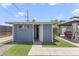 Exterior shot of the backyard shed featuring ample storage space and convenient access at 8111 E 5Th Ave, Mesa, AZ 85208
