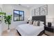 Cozy bedroom with natural light, plush bedding, and modern decor at 8300 E Dixileta Dr # 306, Scottsdale, AZ 85266