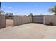 Exterior shot of a metal gate accessing the backyard, with block wall fencing providing privacy and security at 901 E Hearn Rd, Phoenix, AZ 85022