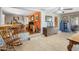 Inviting living area showcasing hardwood floors, layered spaces, and natural light from multiple sources at 901 E Hearn Rd, Phoenix, AZ 85022