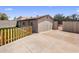 Backyard includes a storage building that provides additional space for storing outdoor tools and equipment at 901 E Hearn Rd, Phoenix, AZ 85022