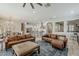 Expansive living room with an open layout, ideal for entertaining and relaxing at 18066 N Stonegate Rd, Maricopa, AZ 85138