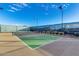 Outdoor Pickleball court on a sunny day at 18137 W Deer Creek Rd, Goodyear, AZ 85338