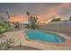 Inviting backyard pool with a gazebo and a palm tree, perfect for relaxation and outdoor fun at 1903 E Jasper Dr, Chandler, AZ 85225
