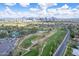 Aerial view of golf course and cityscape at 2214 N 7Th Ave, Phoenix, AZ 85007