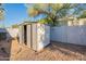 Backyard with a shed for extra storage space at 2214 N 7Th Ave, Phoenix, AZ 85007
