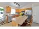 This kitchen features stainless steel appliances, ample counter space, and bright, natural light at 2221 E Union Hills Dr # 148, Phoenix, AZ 85024