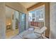 Relaxing balcony with seating provides outdoor space and views of the community at 2402 E 5Th St # 1520, Tempe, AZ 85288