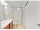 This bathroom is designed with nice lighting and storage options at 2402 E 5Th St # 1520, Tempe, AZ 85288