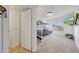 This bedroom showcases a bunk bed with a ceiling fan at 2402 E 5Th St # 1520, Tempe, AZ 85288