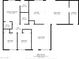 This detailed floor plan highlights room dimensions and layout for a comprehensive view of the property at 2435 E Harmony Ave, Mesa, AZ 85204