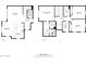 Detailed floorplan showcasing the layout of a two-story home with dimensions for each room at 3900 E Baseline Rd # 137, Phoenix, AZ 85042