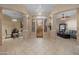 Entryway showcases an open floor plan, dining area, and decorative touches at 4281 S Tecoma Trl, Gold Canyon, AZ 85118