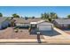 Inviting home featuring desert landscaping, a two-car garage, and neutral paint scheme at 4645 E Covina St, Mesa, AZ 85205