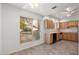 Bright eat-in kitchen featuring ample natural light, tile floors, and light cabinets at 5200 S Lakeshore Dr # 120, Tempe, AZ 85283