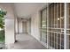 Covered patio with security bars at 5200 S Lakeshore Dr # 120, Tempe, AZ 85283