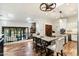 Spacious open-concept living room showcasing seamless integration of kitchen, dining, and entertaining spaces at 5630 E Peak View Rd, Cave Creek, AZ 85331