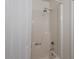 Bright bathroom featuring a shower and neutral tones for a soothing atmosphere at 5817 S Siesta Ln, Tempe, AZ 85283