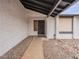 Close-up of the front entrance highlighting the walkway and architectural details at 5817 S Siesta Ln, Tempe, AZ 85283
