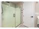Modern bathroom with glass enclosed shower and sleek fixtures at 6550 S 24Th Pl, Phoenix, AZ 85042