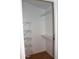 An organized closet featuring white wire shelving and ample storage space at 7120 E Wilshire Dr # 10, Scottsdale, AZ 85257