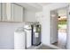 Garage includes a water filtration system, water heater, and access to the home's interior at 7625 W Dreyfus Dr, Peoria, AZ 85381
