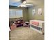 Bedroom with a crib and a play area at 8632 E Thornwood Dr, Scottsdale, AZ 85251