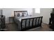 Comfortable bedroom featuring a large bed with decorative pillows and a cozy comforter at 1246 E Thomas Dr, Casa Grande, AZ 85122