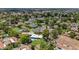 Beautiful community with pools and green trees from this aerial view shows pride of ownership at 1298 E Buffalo St, Chandler, AZ 85225