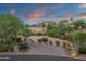 Desert home featuring private drive and lush desert landscaping at 15536 E Heavenly Vista Trl, Fountain Hills, AZ 85268